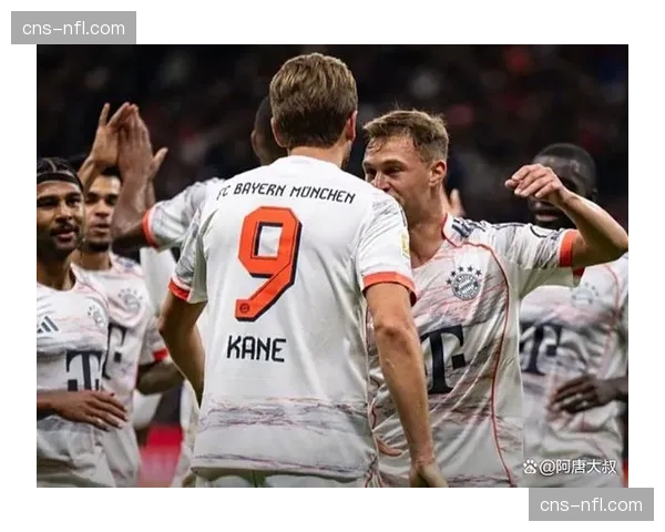 拜仁慕尼黑3-2险胜法兰克福，凯恩双响创德甲同期进球纪录